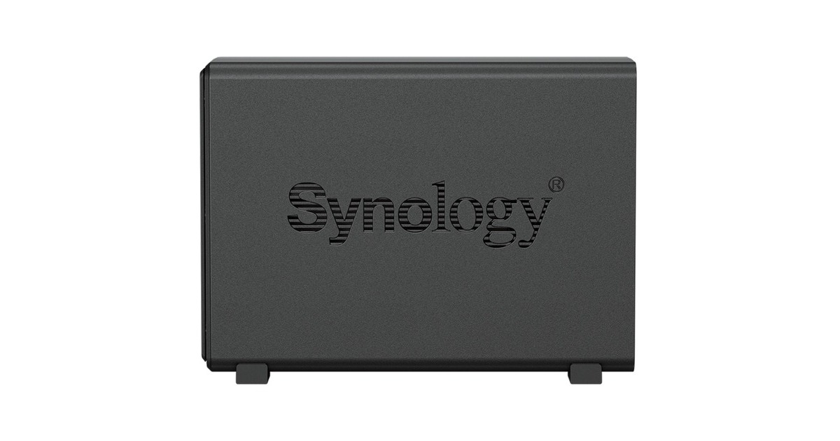 SynologyDiskStation DS124 nas  (Zwart, USB-A 3.2 (5 Gbit/s))