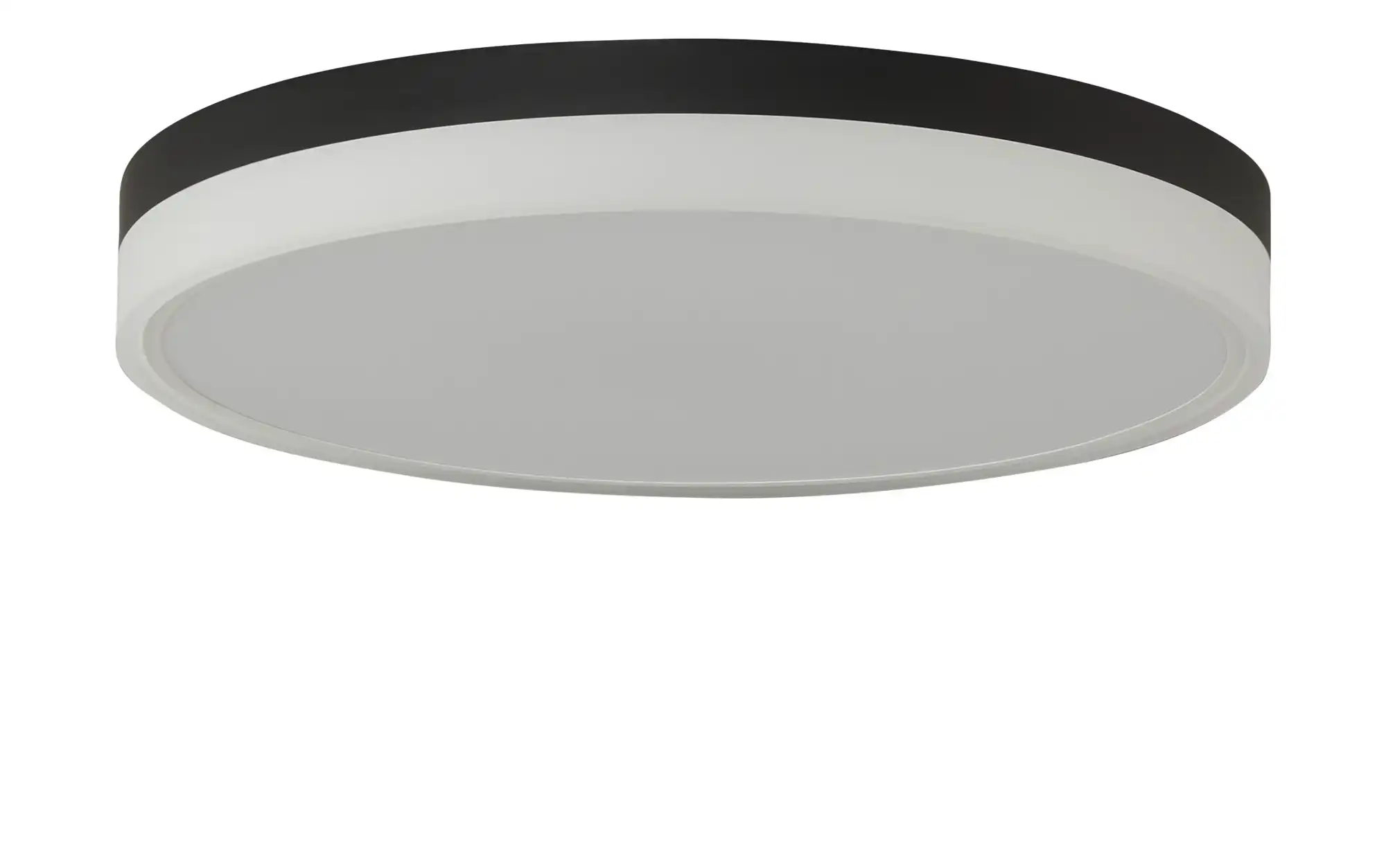 KHG LED-Deckenleuchte, schwarz mit Fernbedienung