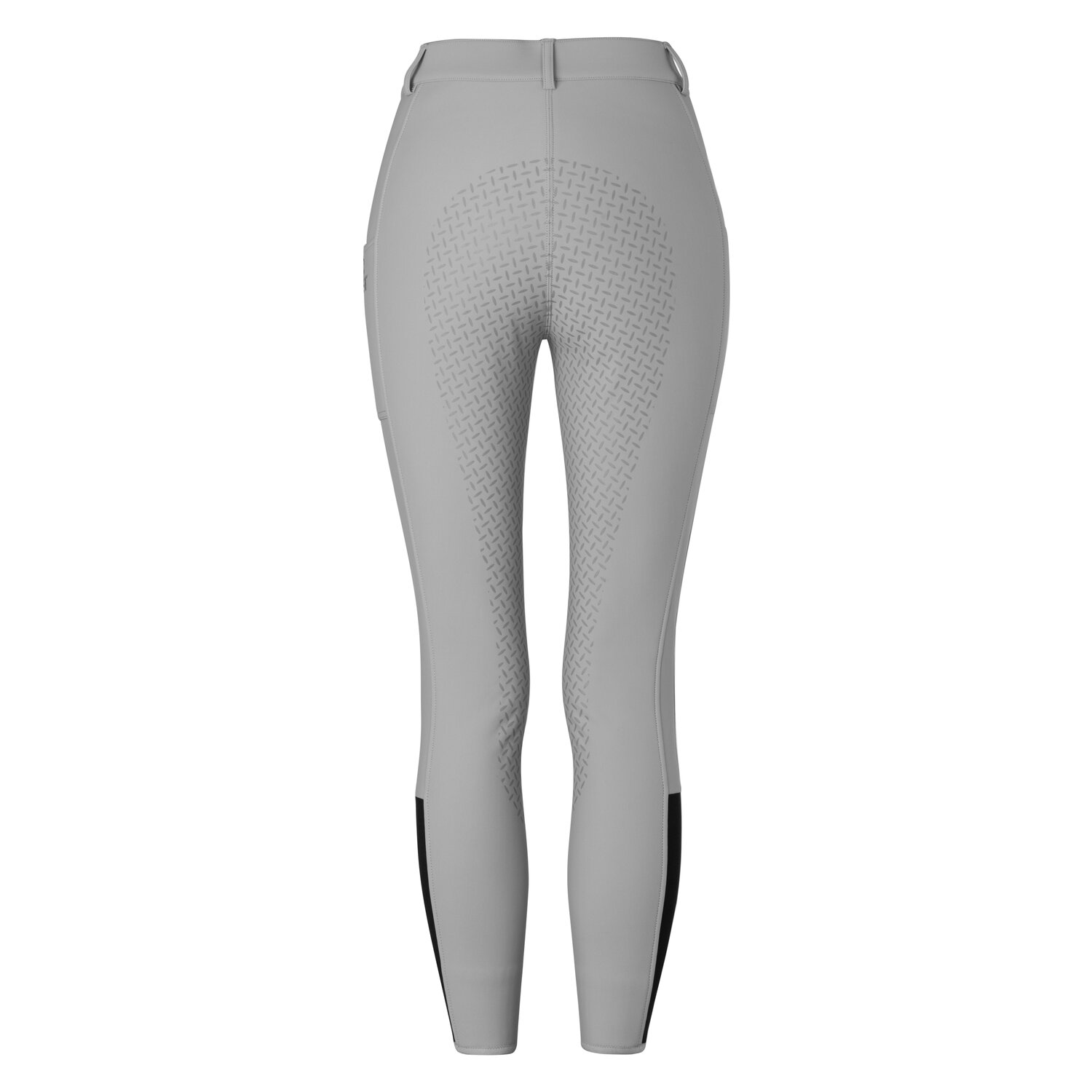 black forest Softshell Grip-Vollbesatz-Reithose  - steel grey