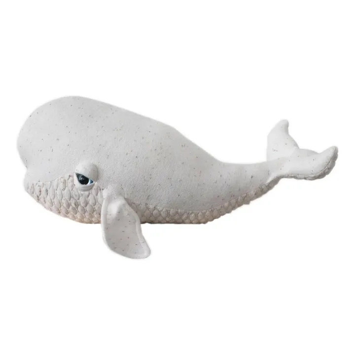 Bigstuffed Peluche géante beluga Albino 55 cm | Blanc
