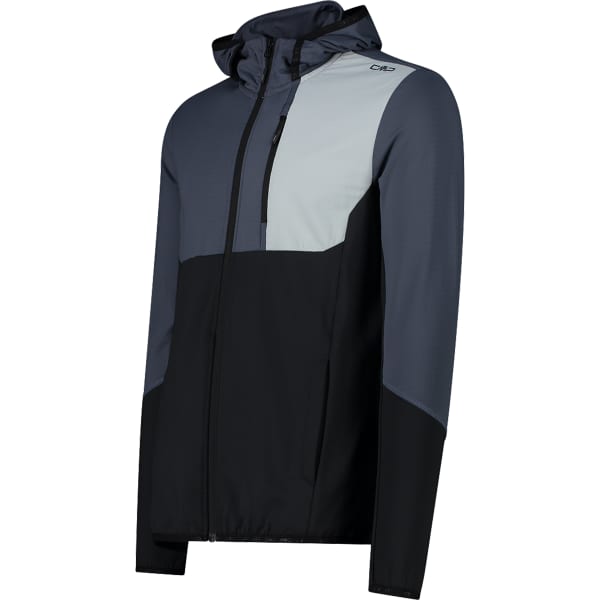Veste de ski CMP MAN STRETCH PERFORMANCE JACKET FIX HOOD BLACK