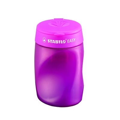 STABILO Easysharpener - Taille crayon - 2 trous - pour droitier - rose