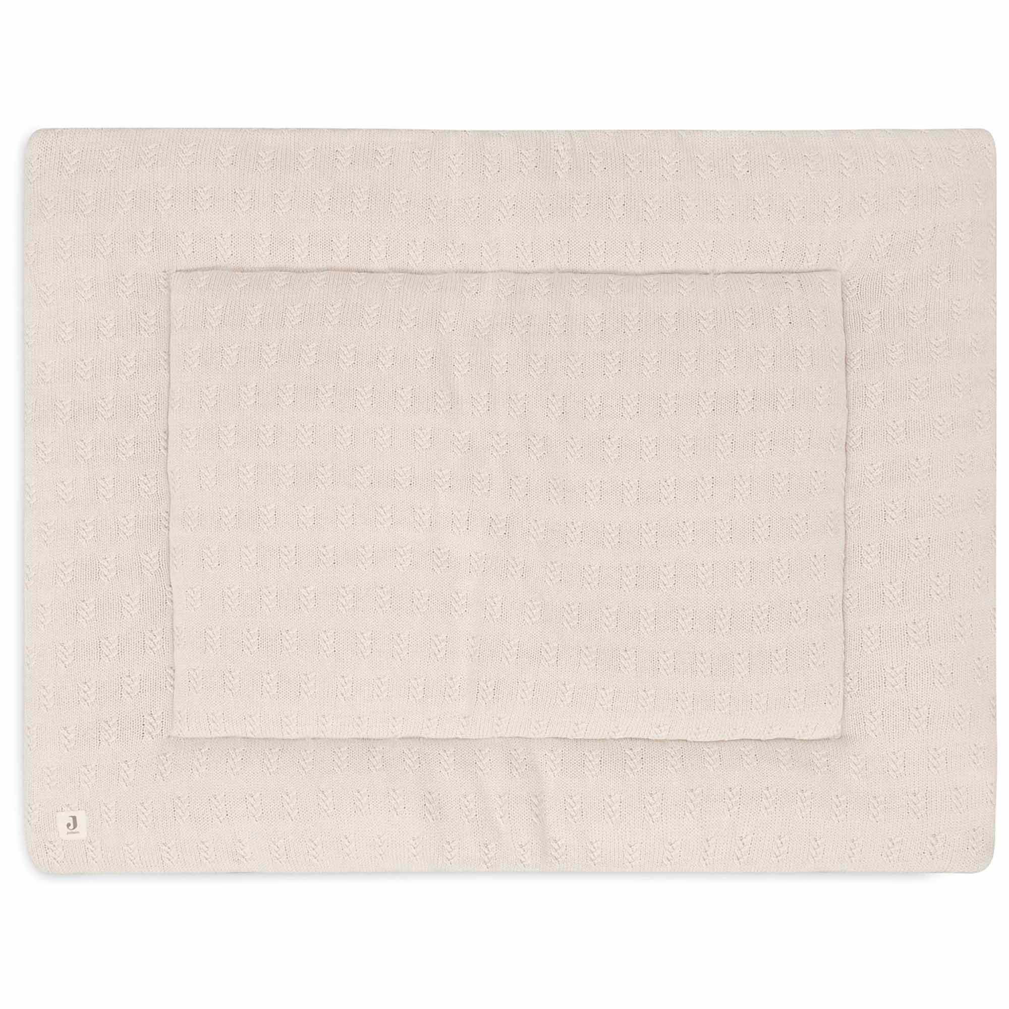 Jollein boxkleed grain knit beige