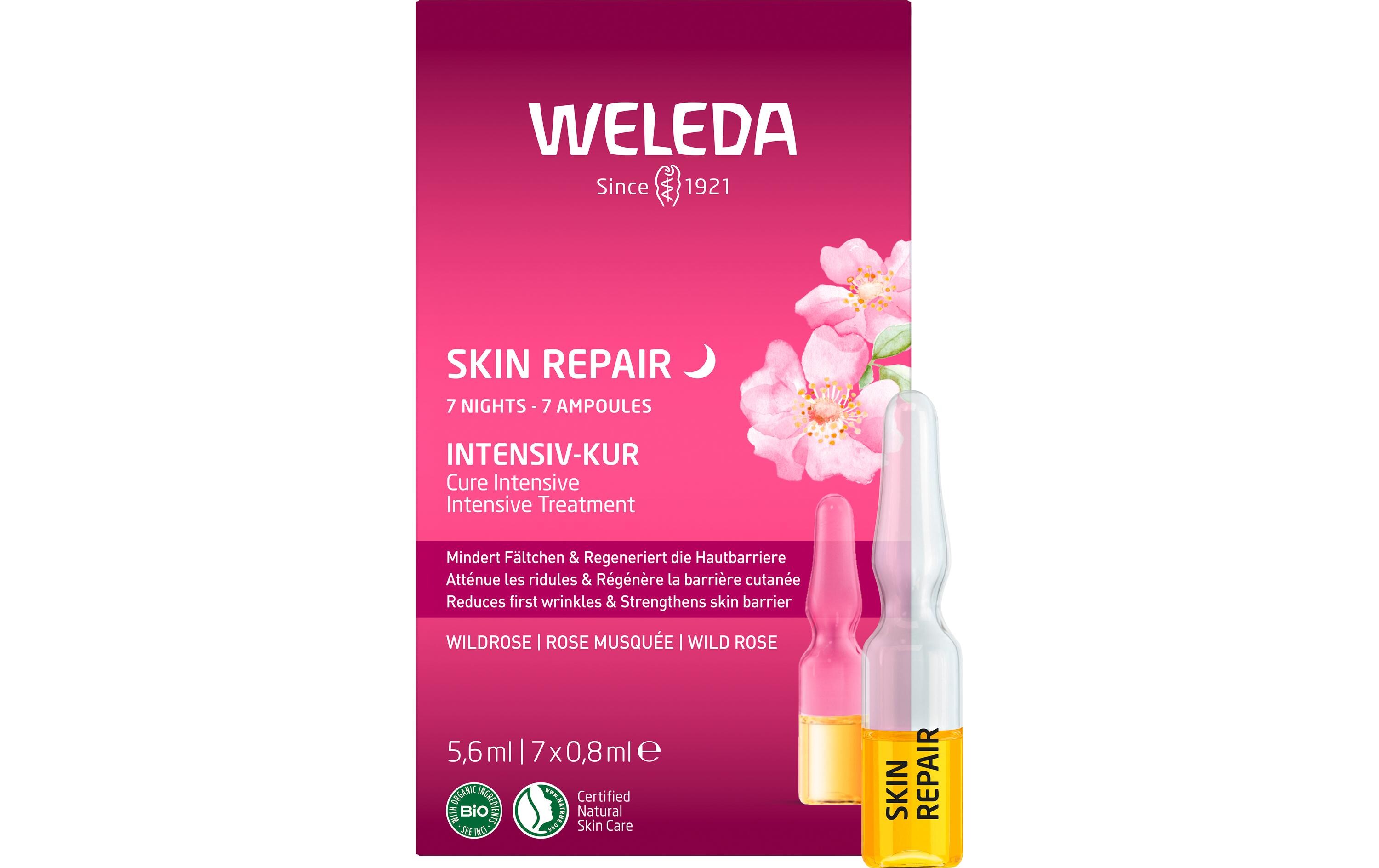 Intensivkur Wildrose Skin Repair 5.6 mlNatürliche Intensiv-Kur regeneriert die Haut in sieben Nächten