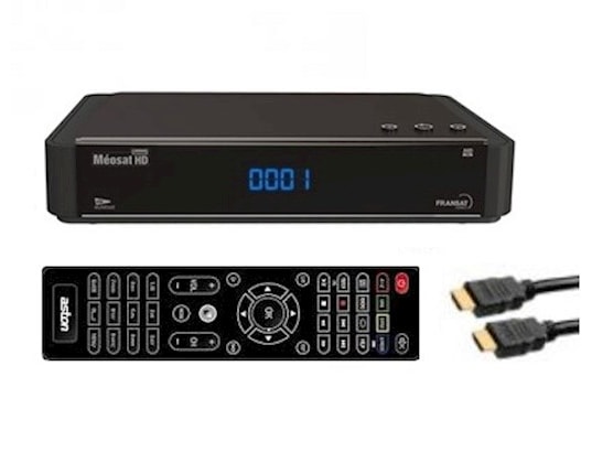 ASTON - Décodeur satellite HD Récepteur TV satellite HD Connect + câble HDMI - HD ME