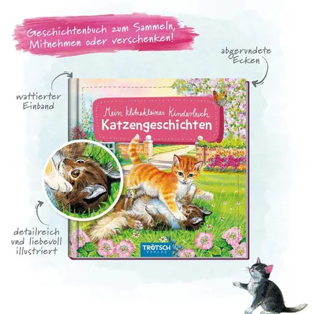 Trötsch Bilderbuch Mein klitzekleines Kinderbuch Katzengeschichten