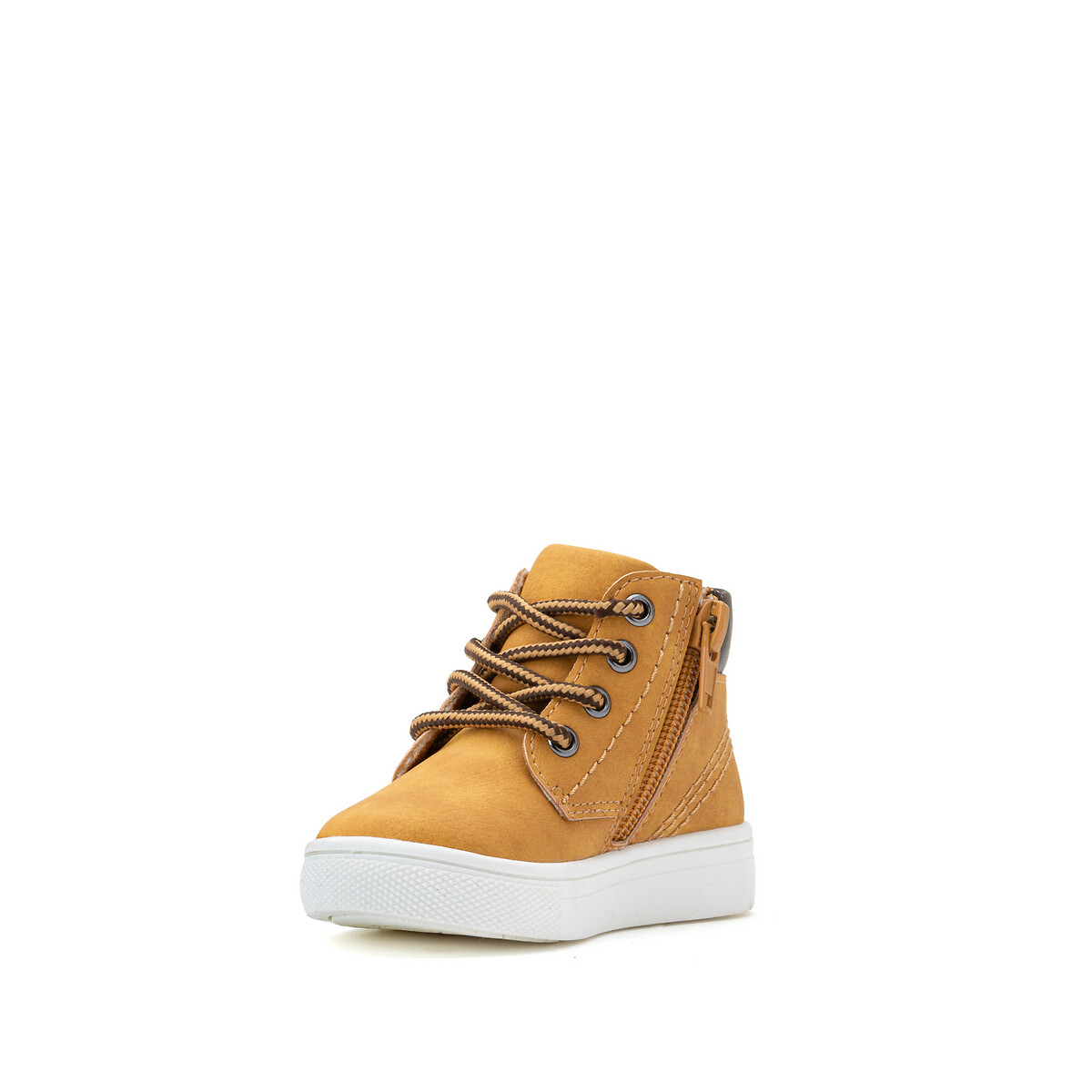 COLEÇÕES LA REDOUTE<br>Botas de cano curto com detalhes e acabamentos