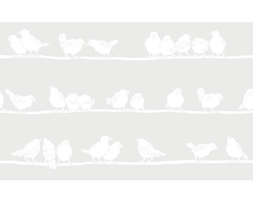 dc-fix® Static Premium glasdecoratiefolie, statisch hechtend, Filippa 45x150 cm
