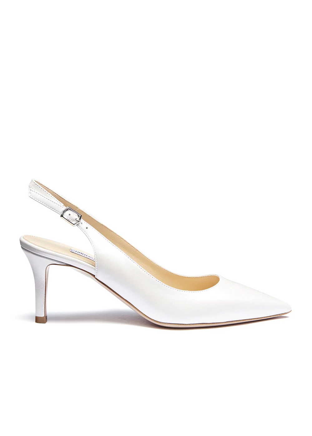 SLING HELDER CUIR IVOIRE