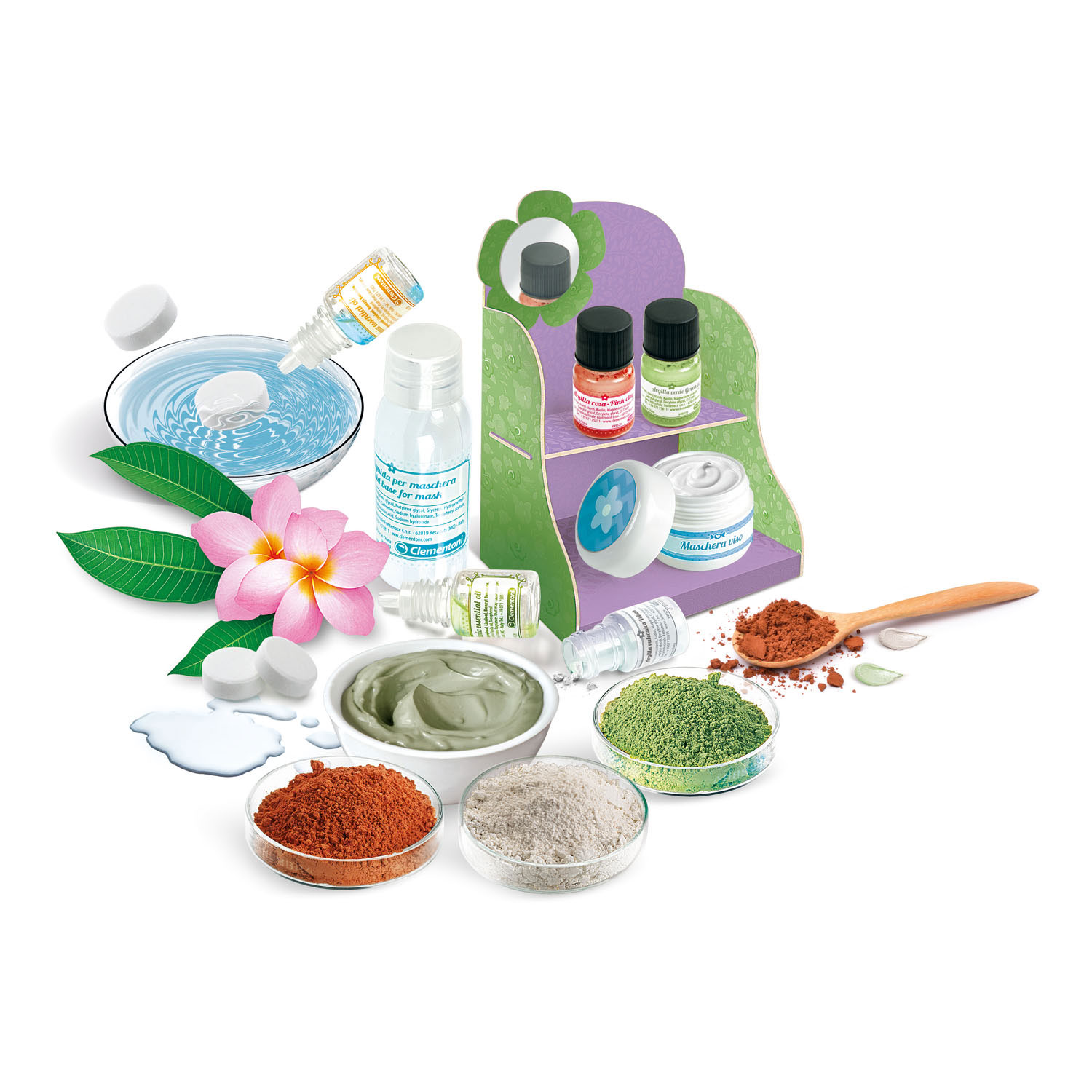 Clementoni Wetenschap & Spel - Gezichtsmaskers Maken