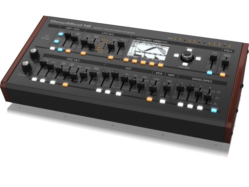 Behringer Synthesizer Deepmind 12D 12-stimmiger, polyphoner Analog-Synthesizer