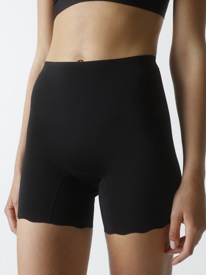 Shorts modeladores de microfibra - Preto
