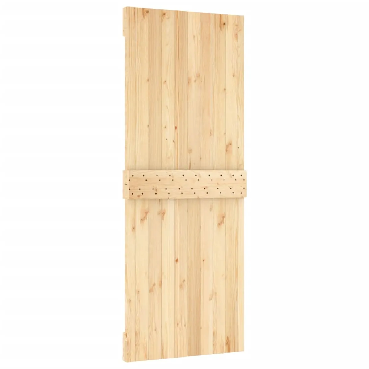 VidaXL - Porte coulissante 80x210 cm pin massif