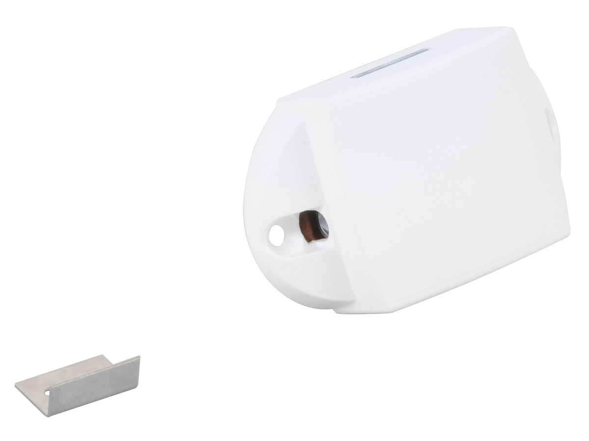 Spanjolet drukknopslot - white