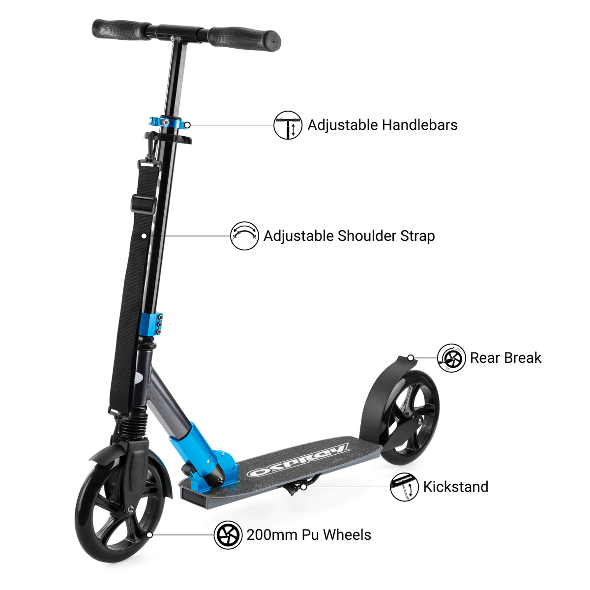 Osprey Big Wheel step - Light Blue