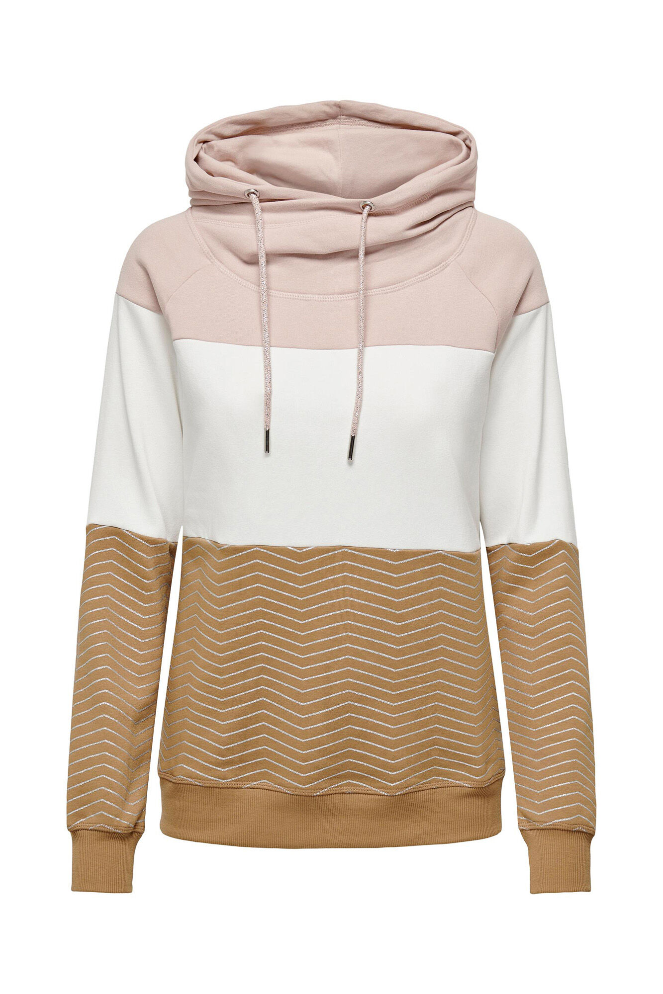 Blusa de manga comprida com decote em V