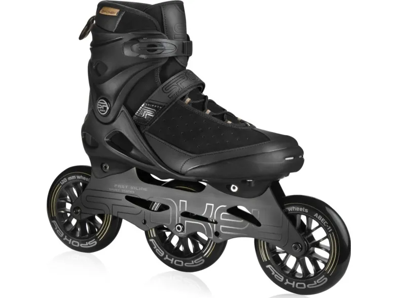 Rulleskøjter Spokey Shiffty Pro speed skates sort str. 41