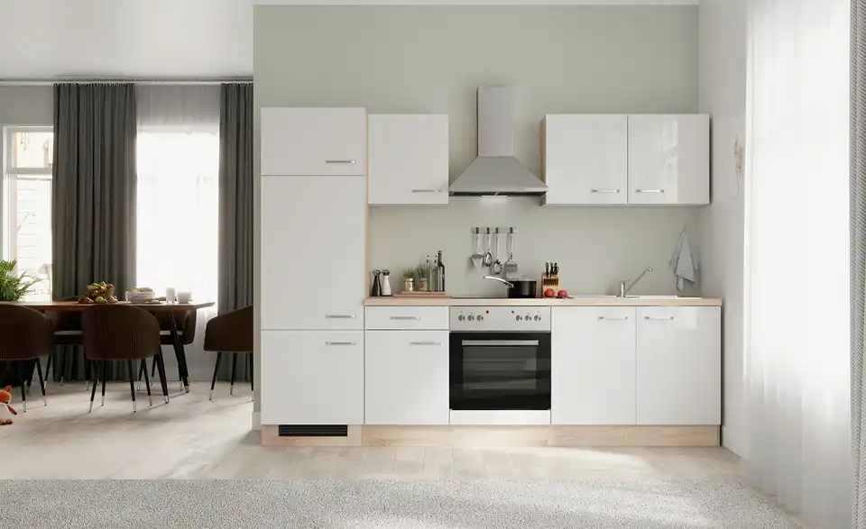 Küchnzeile ohne Elektrogeräte Ede
