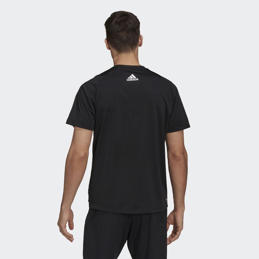 adidas T-shirt d'Entraînement Freelift - Noir/Blanc