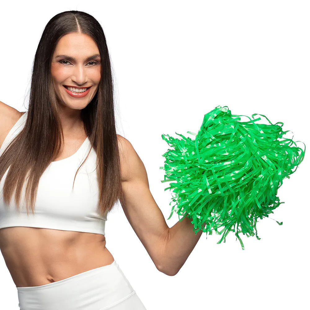 Groene Pompom 34cm
