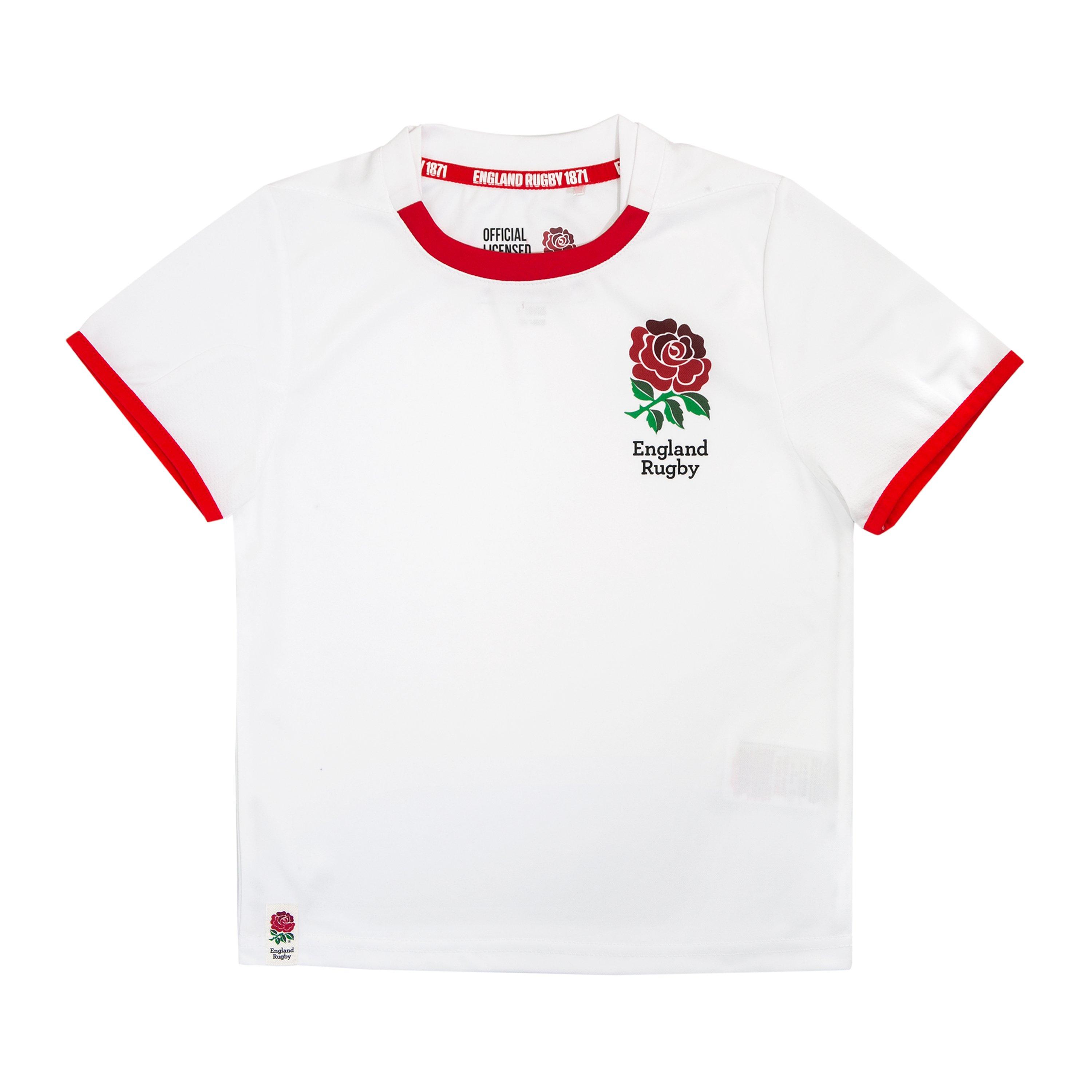 RFU England Rugby Poly T Shirt Juniors