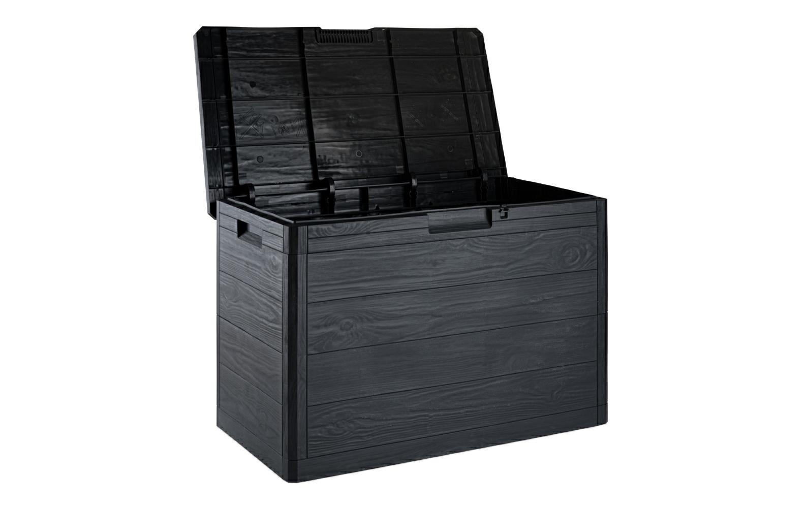Gartenbox Woody`s 160 l DunkelanthrazitMultifunktionale Kissenbox
