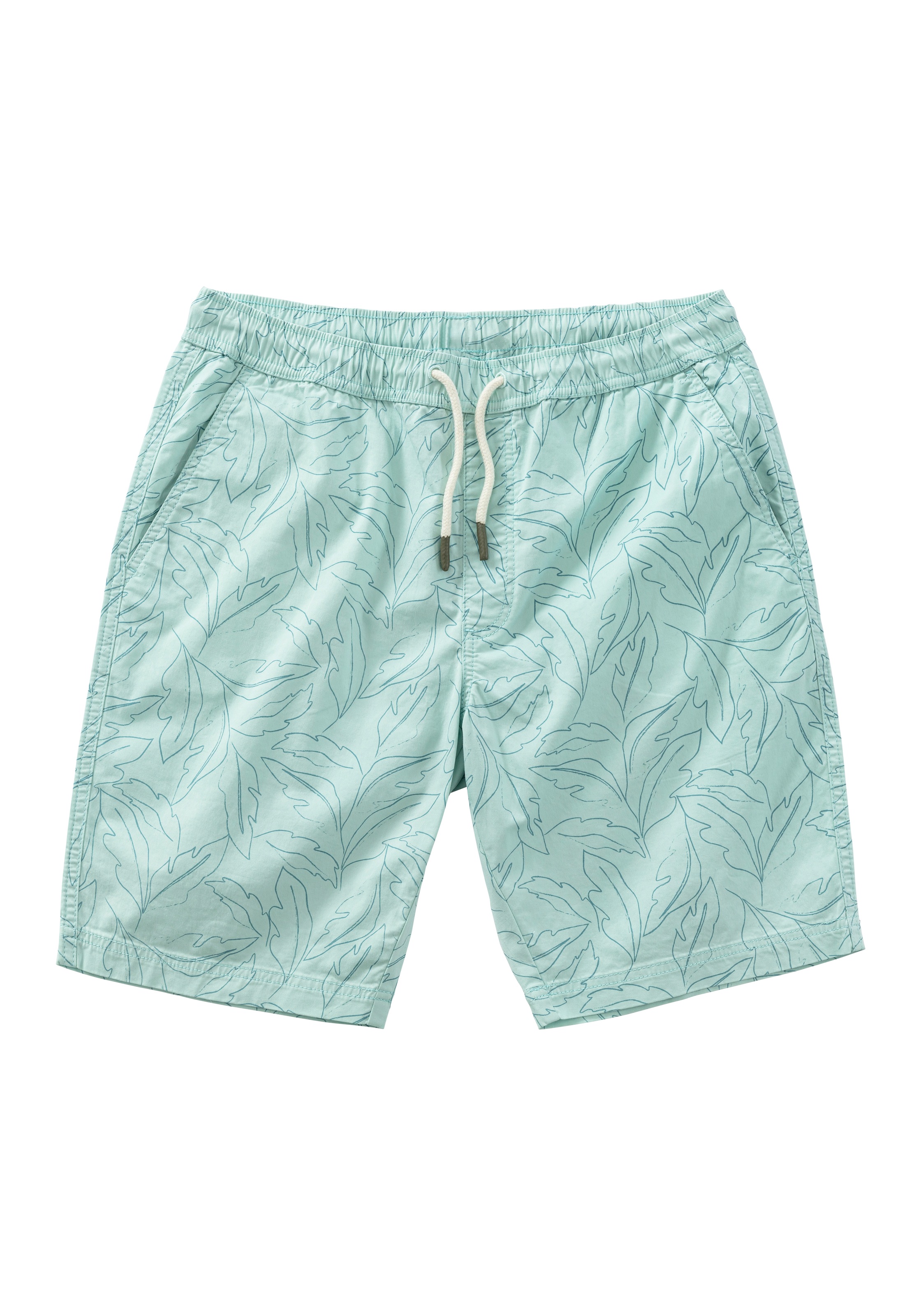 John Devin Shorts »Bermuda«  kurze Hose aus elastischer, gewebter Baumwollqualität