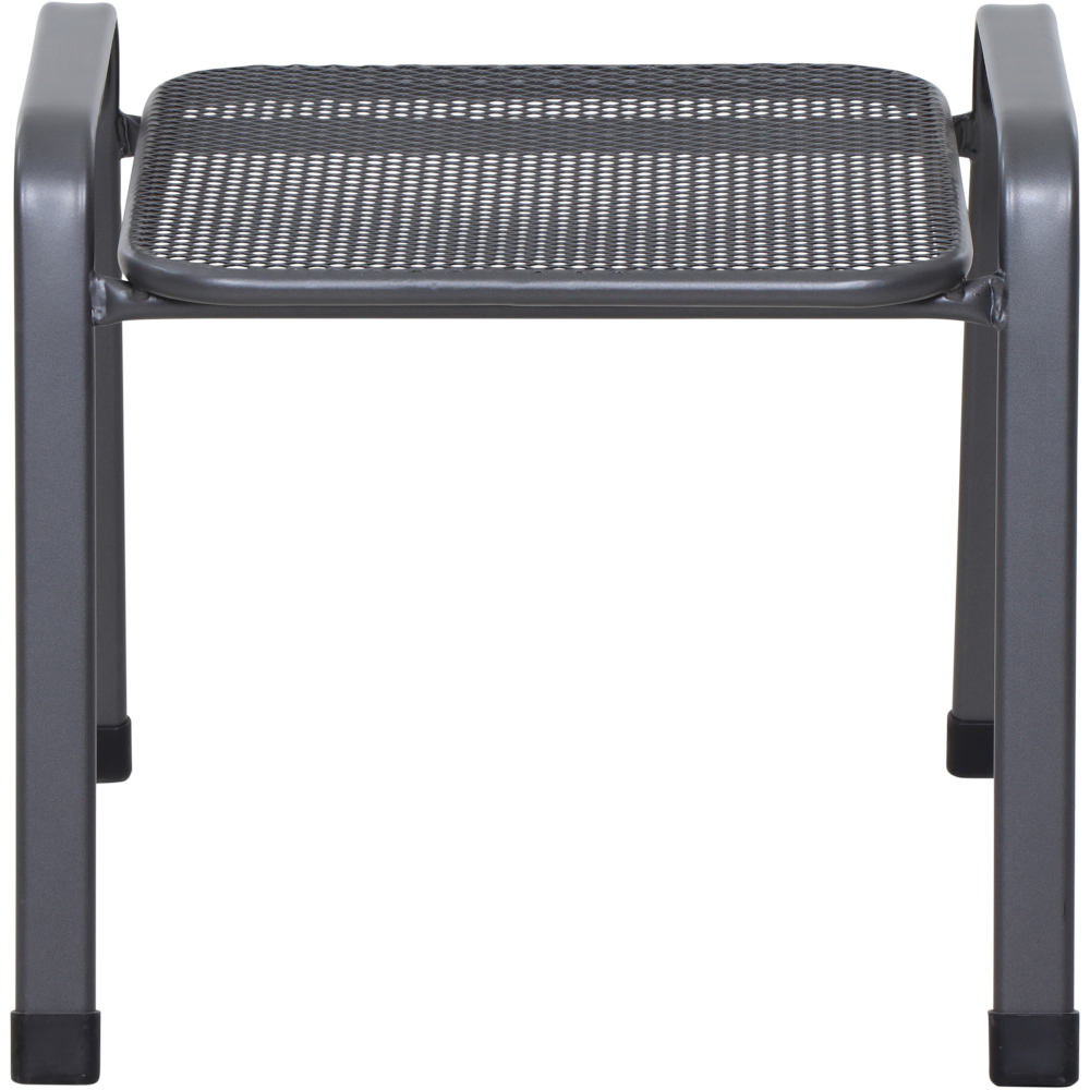 Hocker ELDA - matt anthrazit - stapelbar