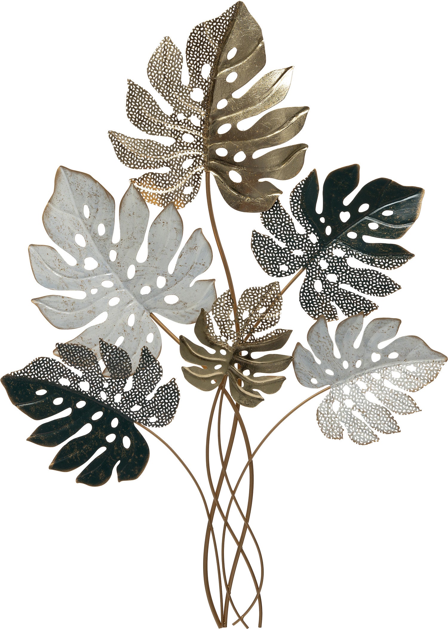 Intratuin tuinwanddecoratie monstera multi 67 x 95 x 5,5 cm