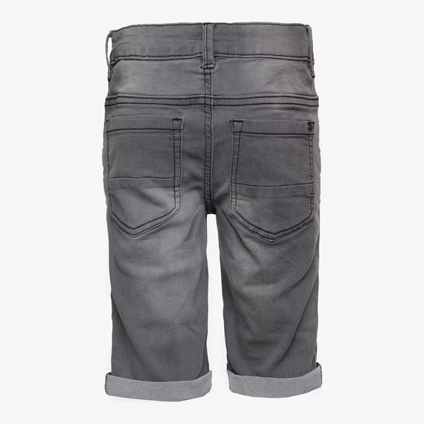 Unsigned jongens denim short grijs