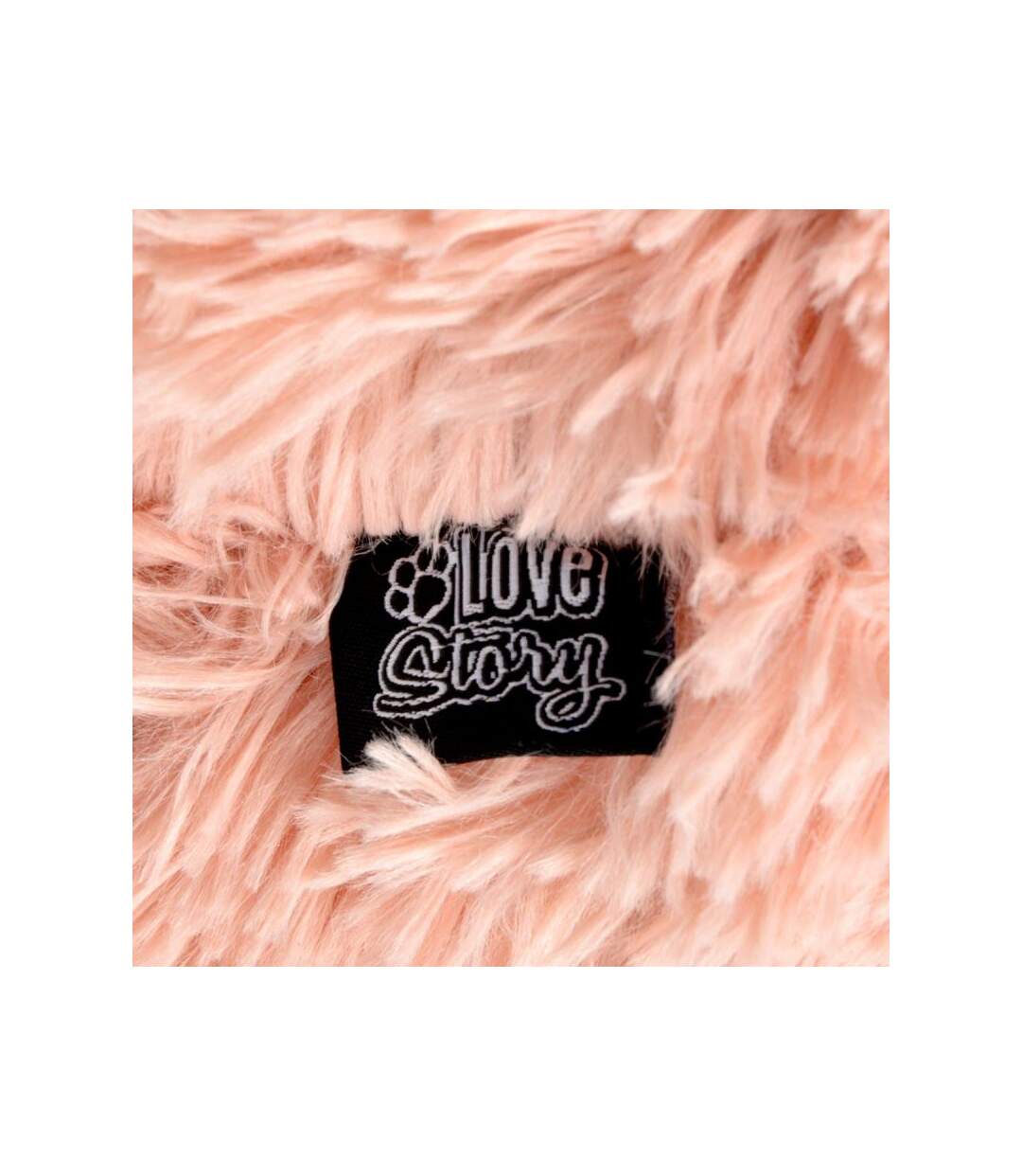 Paris Prix - Coussin Pour Chien & Chat fluffy 55cm Rose