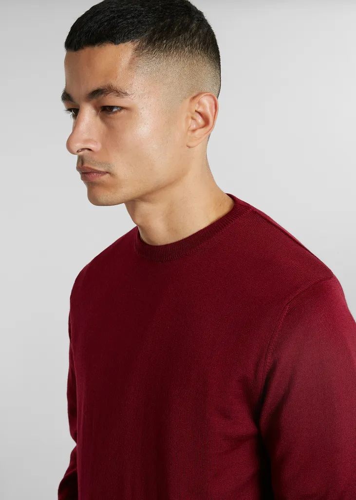 Pull col rond en laine mérinos L'Exception Paris