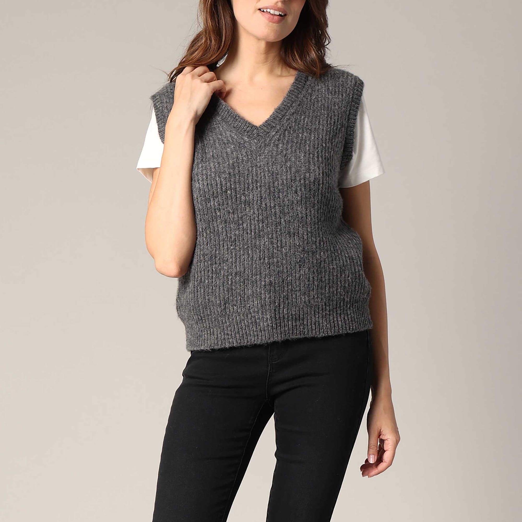 Pull Femme anthracite