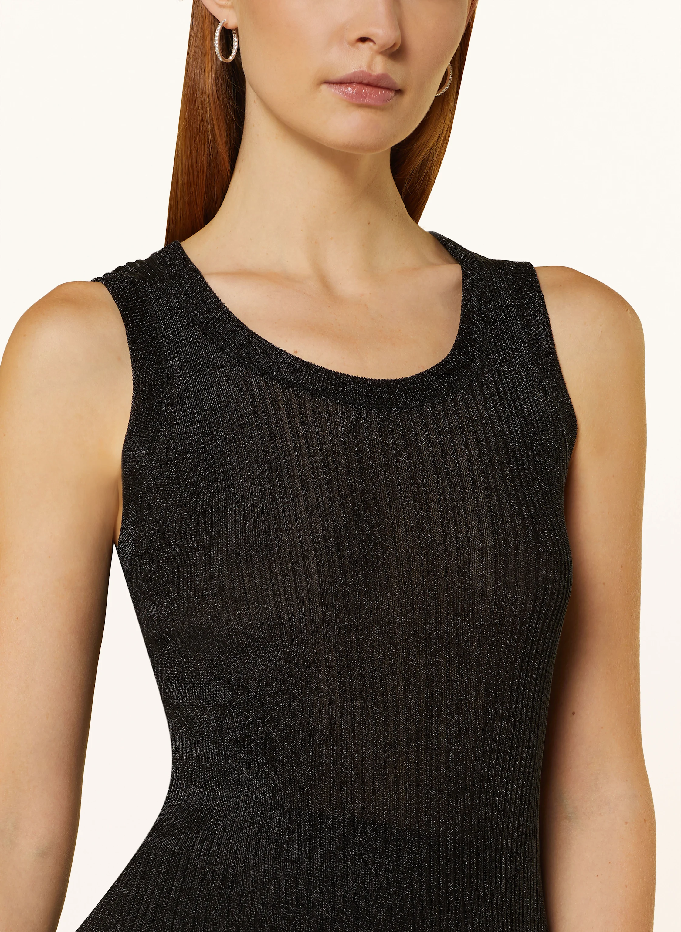 MOS MOSH Stricktop MMRELANA mit Glanzgarn