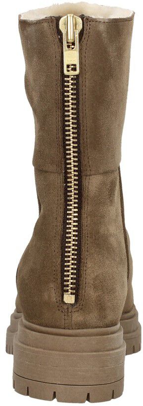 Red Rag Enkellaarsjes Plat taupe
