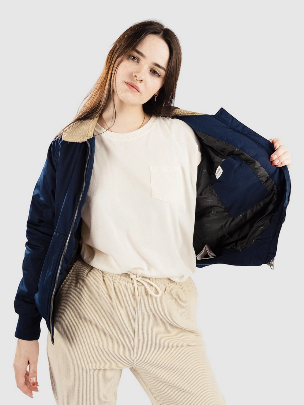 Iriedaily Melly Pilot Jacket marine