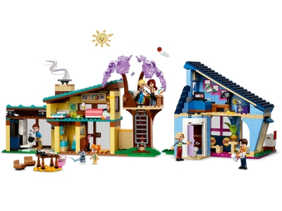LEGO Olly en Paisley's huizen (42620)