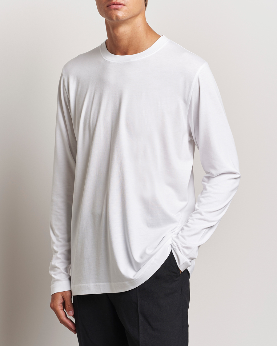 CDLP Midweight Long Sleeve T-Shirt White