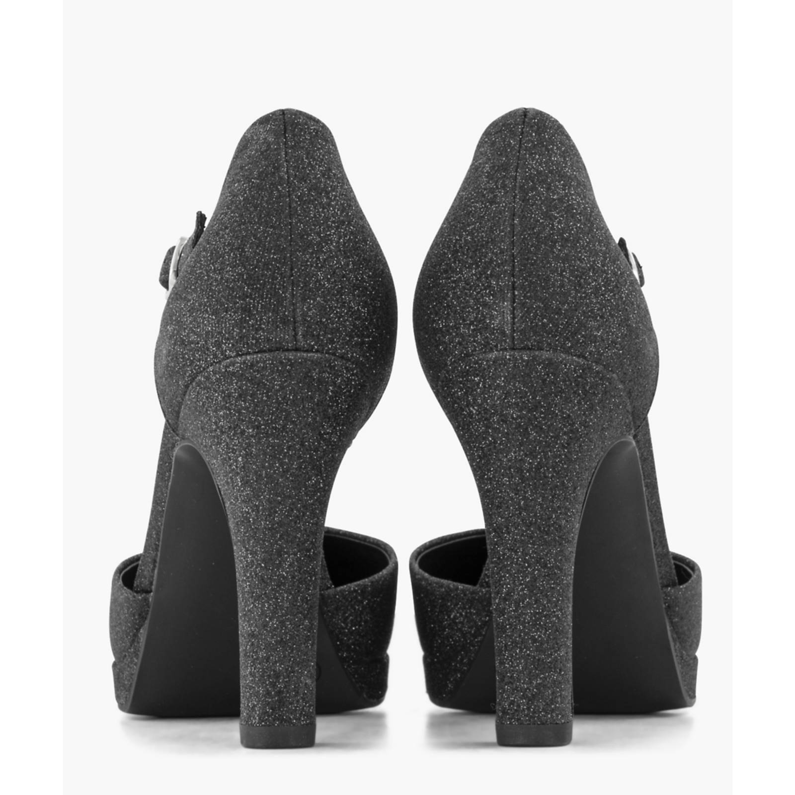 Graceland pumps met glitters zwart