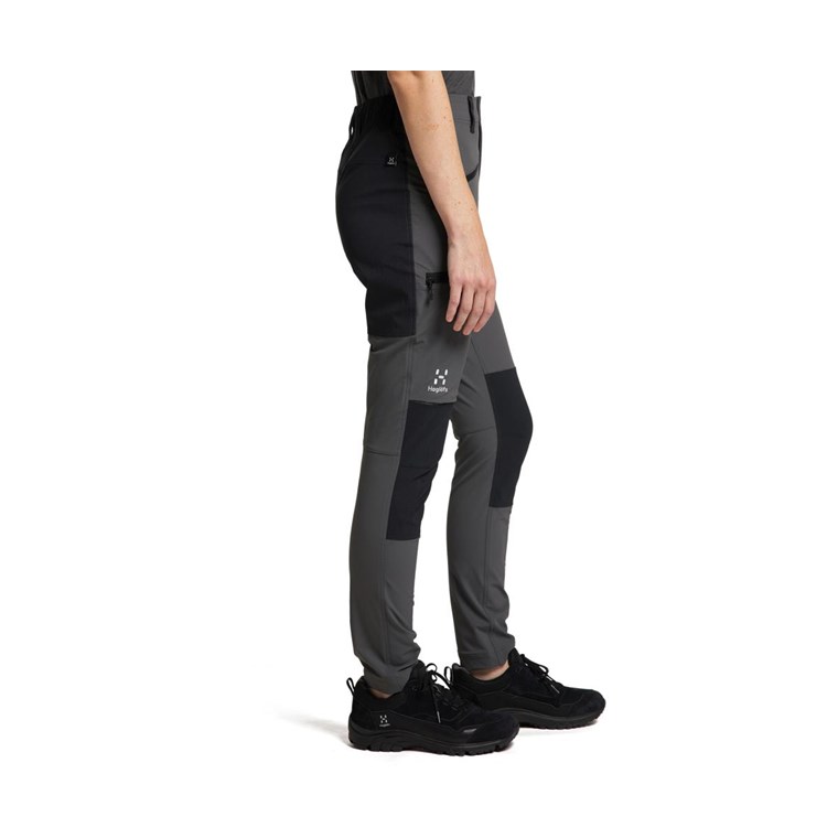 Haglöfs Mid Slim Pants Women Magnetite/True Black