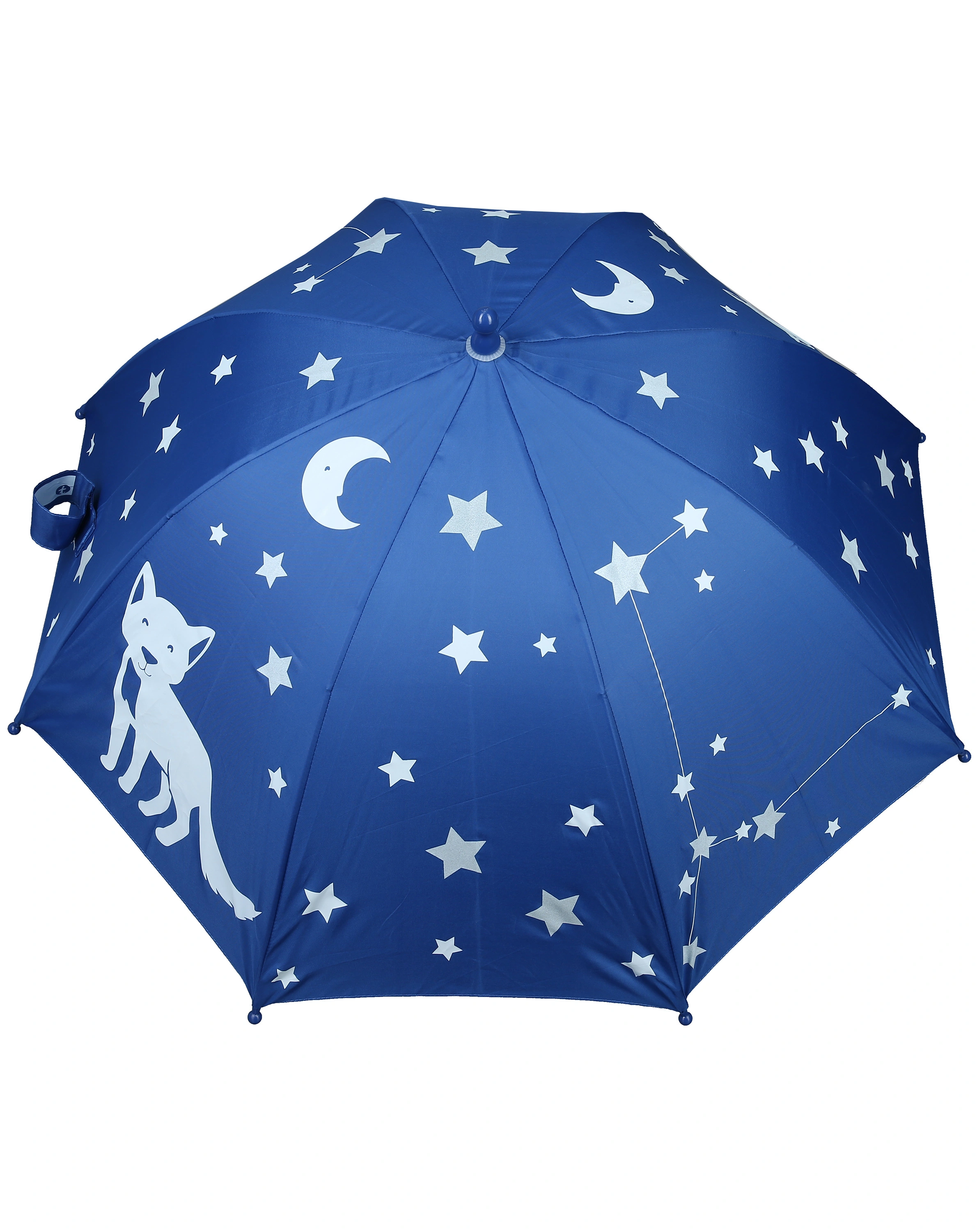 Regenschirm SIRIUS reflektierend in blau