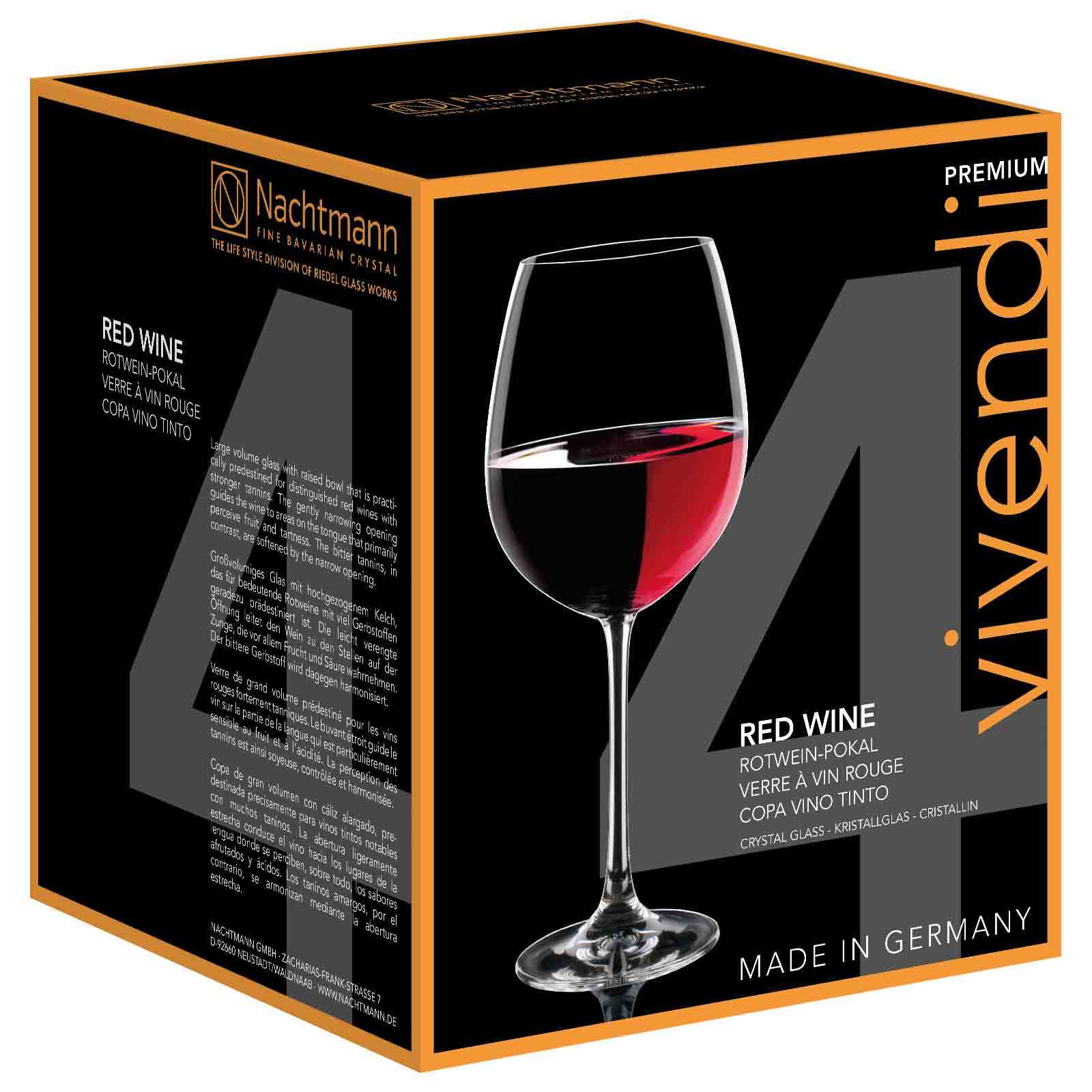 Nachtmann Rotweingläser Vivendi 727 ml 4er Set