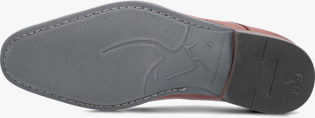 FLORIS VAN BOMMEL cognac floris van bommel nette schoenen sfm-30295