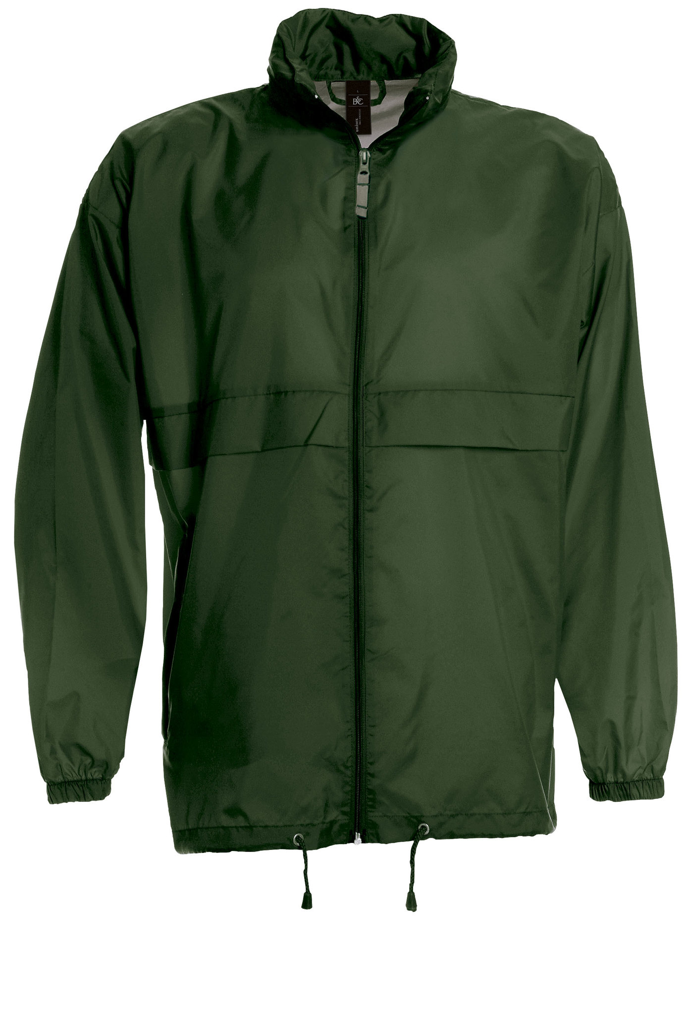 B&C Collection BA601 - Veste Coupe-Vent Pliable avec Capuche Intégrée