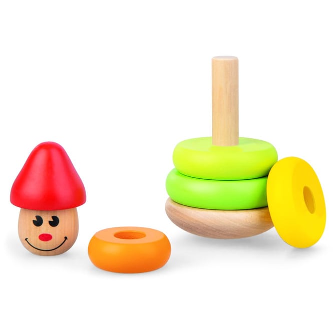 Besttoy - Holzsteckfigur Pilzkopf