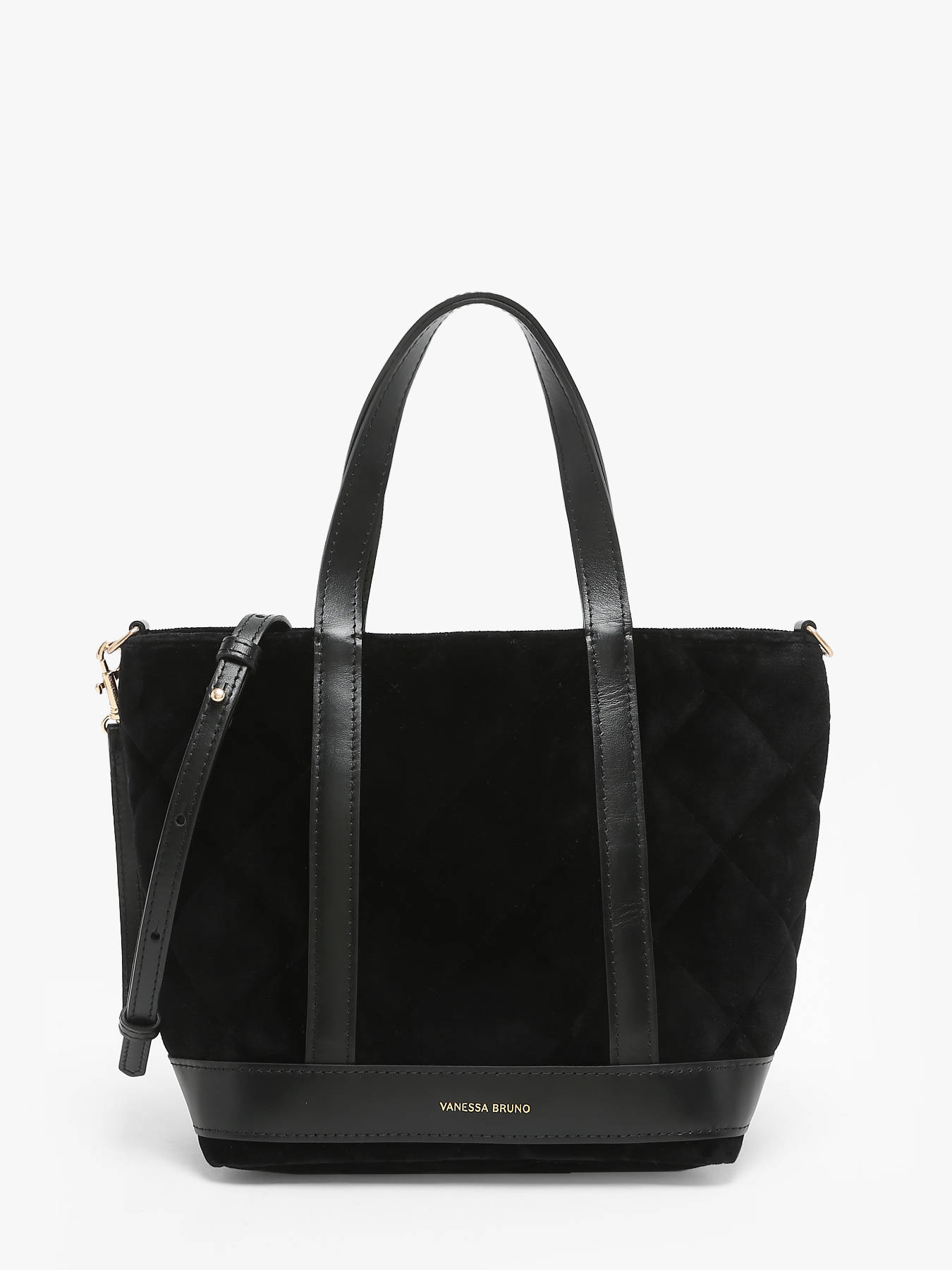 Sac cabas S en velours VANESSA BRUNO