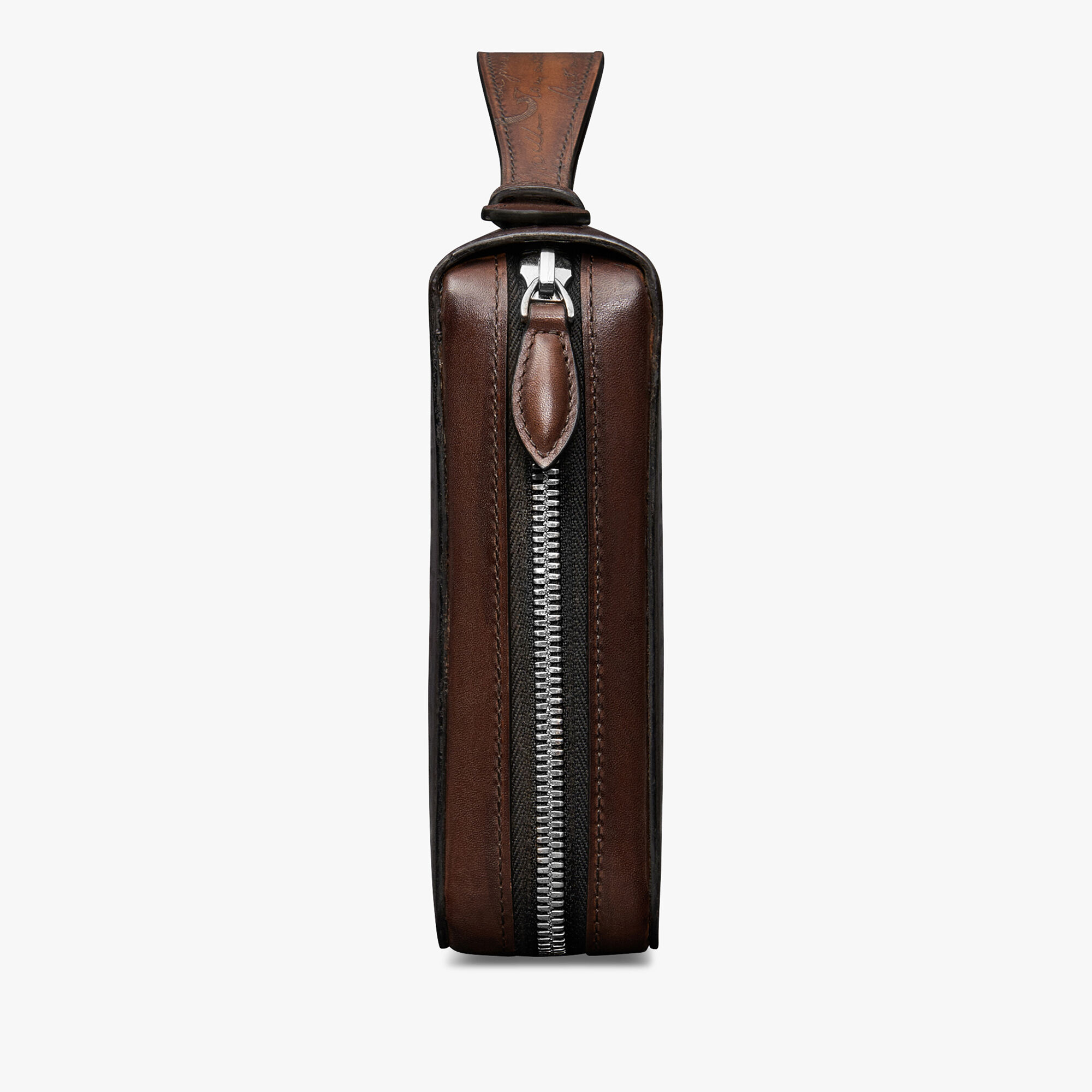 Portefeuille Zippe Itauba Wide En Cuir Scritto