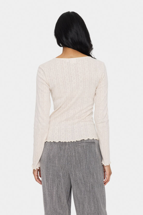 Saint Tropez GruSZ Blouse Gray morn melange