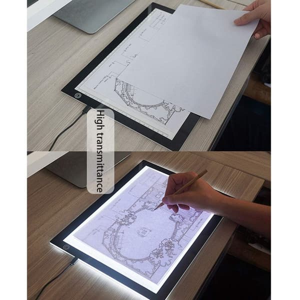 INF Tracing Light Pad, A4 Tracing LED Copy Board Light Box