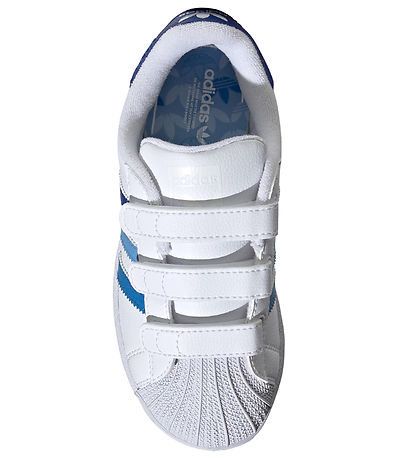 adidas Originals Sko - Superstar CF C - Hvid/Bl?